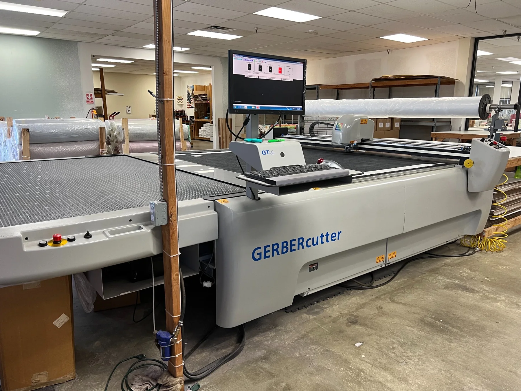 Textile cutting and manufacturing